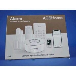 NEW AGSHome Alarm System Motion Sensor Door/Window Alarms for Home Security 7pc